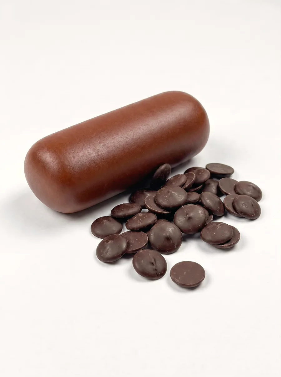 Schokoladen-Rollfondant-Rolle