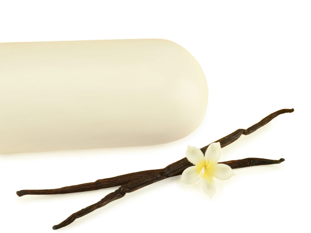 Ein Bild vom Rollfondant in der Farbe weiss mit Vanillegeschmack